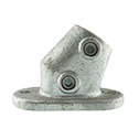 Tube Clamp Fitting 16A151
ANGLED BASE FOOT 30-45°